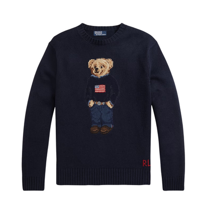 American Flag Bear Sweater