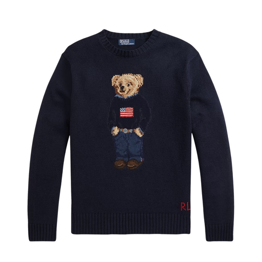 American Flag Bear Sweater